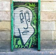 Asisbiz Graffiti street art photographed in Spain Barcelona artist unk using Iphone 6 Jul 2015 255