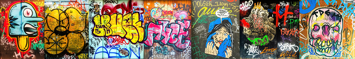 Asisbiz high quality graffiti photographs from Barcelona, Spain