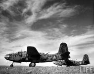 Asisbiz 41 3134 A 20B Havocs 12AF XXII TAC 47BG84BS preparing to take off on a mission Tunisia Apr 1943 01