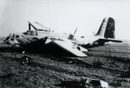 Asisbiz 43 9639 A 20J Havoc 12AF XXII TAC 47BG85BS 27 William C Kilpatrick landing mishap Grosseto Italy 20th Feb 1945 FRE11392