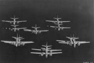 Asisbiz Douglas A 20 Havocs 12AF 47BG flying in close formation of twelve 01