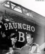 Asisbiz 43 21722 A 20J Havoc 9AF 409BG Pauncho B nose art left side 01