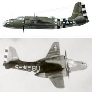 Asisbiz 43 21745 A 20J Havoc 9AF 410BG646BS 8US Irene aka Real McCoy at Coulommiers France Sep 1944 0B