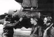 Asisbiz Douglas A 20 Havoc 9AF 409BG bomb art left side Rock from Little Rock 01