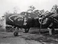 Asisbiz Douglas A 20G Havoc 9AF 409BG Oklahoma Belle nose art left side 02