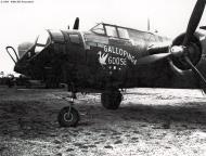 Asisbiz Douglas A 20J Havoc 9AF 409BG Galloping Goose nose art left side 01