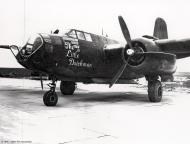 Asisbiz Douglas A 20J Havoc 9AF 409BG Little Dutchman nose art left side 01