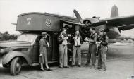 Asisbiz Douglas DB 7B Boston III RAF AL445 27BG15BS Texas Steer crew enjoy cup of tea 7th Sep 1942 FRE11301