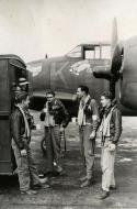 Asisbiz Douglas DB 7B Boston III RAF AL445 27BG15BS Texas Steer crew enjoy cup of tea 7th Sep 1942 FRE11302