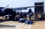Asisbiz 44 35323 RB 26C Invader 3BG BC 323 under going maintenance based in Kunsan Korea 1951 02)