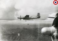Asisbiz FAF 44 35774 A 26C Invader French AF C drops its bombs Indochina 1952 FRE11454