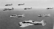 Asisbiz Avro Anson I RAF 217Sqn K8749 K8785 and K8752 training over the Channel 1937