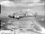 Asisbiz Avro Anson RAF 321SQN (Dutch) MWF K6285 and N9742 based at Carew Cheriton Pembrokeshire NW of Tenby IWM C2117