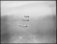 Asisbiz RAAF CAC CA 9 Wirraway A20 11 A20 4 with A20 10 during a training flight over NSW Australia 01