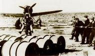 Asisbiz Arado Ar 196A Stammkennzeichen Stkz CK+FC crew being carried from their aircraft 01