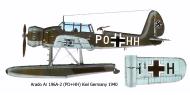 Asisbiz Arado Ar 196A2 Stammkennzeichen Stkz PO+HH Kiel 1940 0A