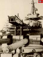 Asisbiz Kriegsmarine German Naval Ship Scharnhorst catapult lunch system 01
