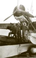 Asisbiz Aircrew Luftwaffe 1.BoFlGr196 Hermann Kock,Alfred Schmidt and Walter Muller KMS Admiral Hipper LSp28