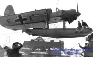 Asisbiz Arado Ar 196A2 1.BoFlGr196 T3+EH during transfer in Brunsbuttekoog 19th Feb 1942 Bund