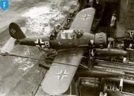 Asisbiz Arado Ar 196A3 3.BoFlGr196 T3+BL getting ready for catapult launch KMS Tirpiz 1943 02
