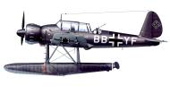 Asisbiz Arado Ar 196A2 1.BoFlGr196 Stammkennzeichen Stkz BB+YF Cruiser Tirpitz 1941 0A