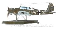 Asisbiz Arado Ar 196A2 Stammkennzeichen Stkz GA+DX Prinz Eugen captured USN 1945 0A