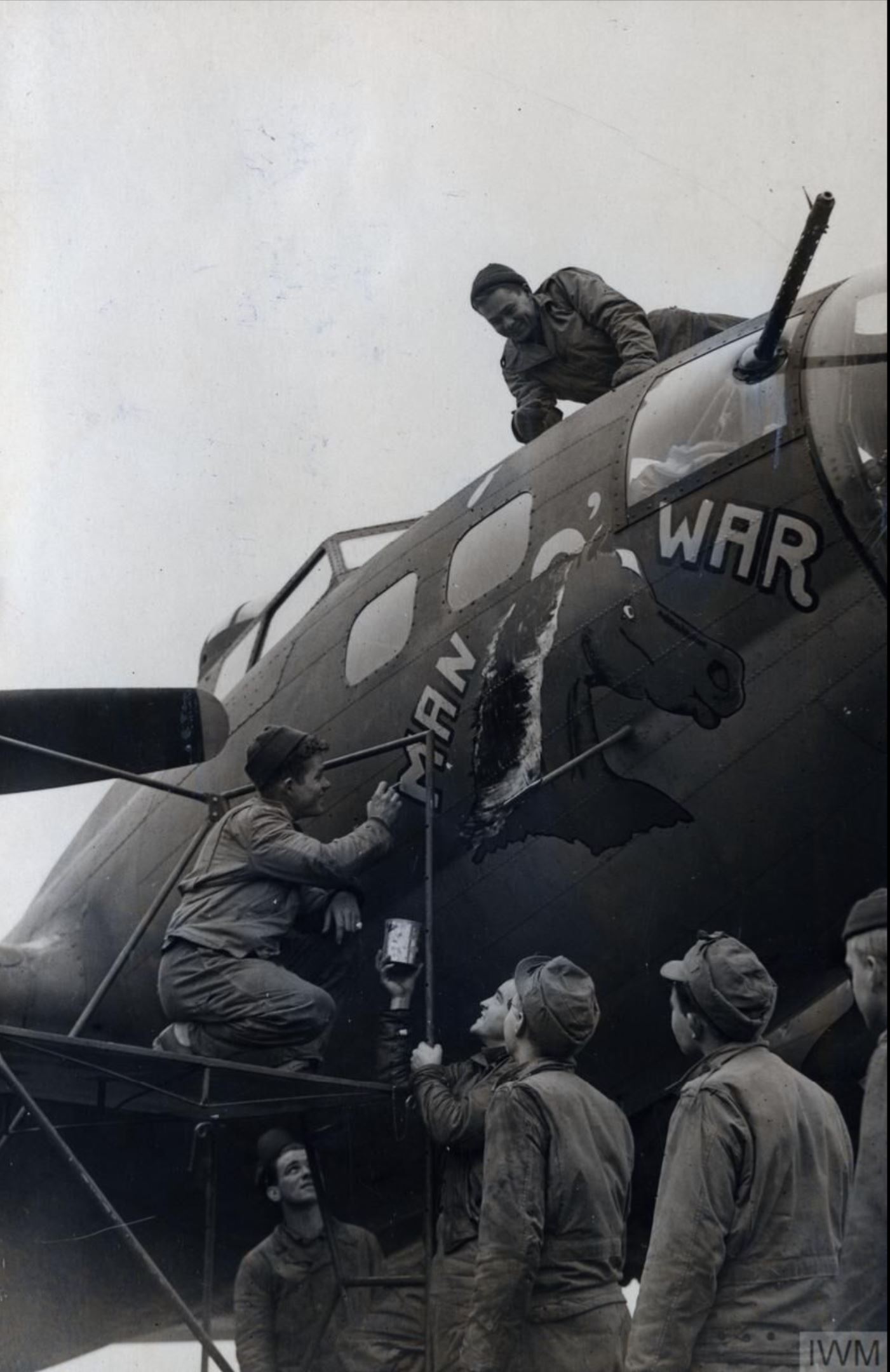 41-24486 B-17F Fortress 8AF 306BG367BS GY Man O' War 6th Nov 1942 FRE13530