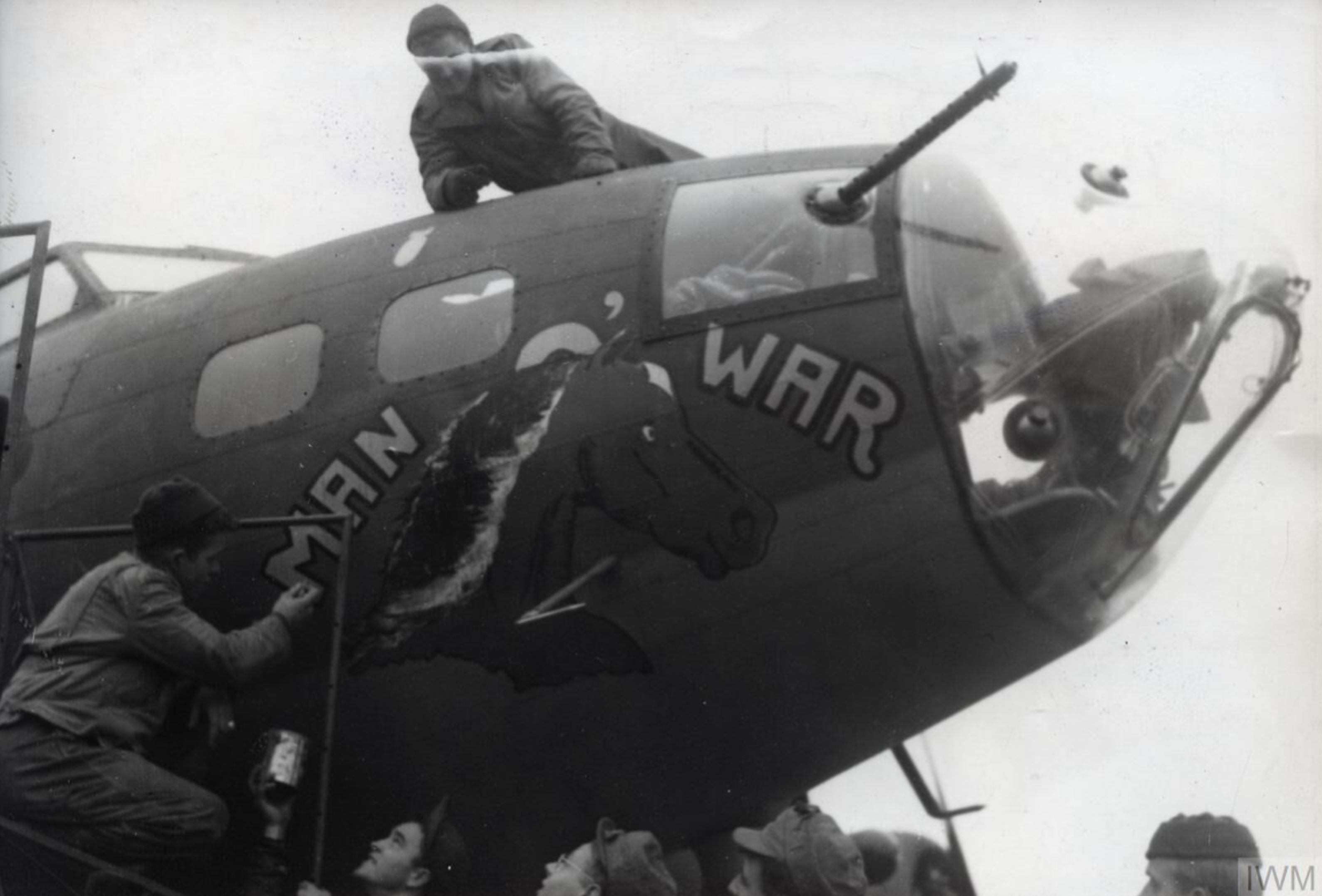 41-24486 B-17F Fortress 8AF 306BG367BS GY Man O' War 6th Nov 1942 FRE13531
