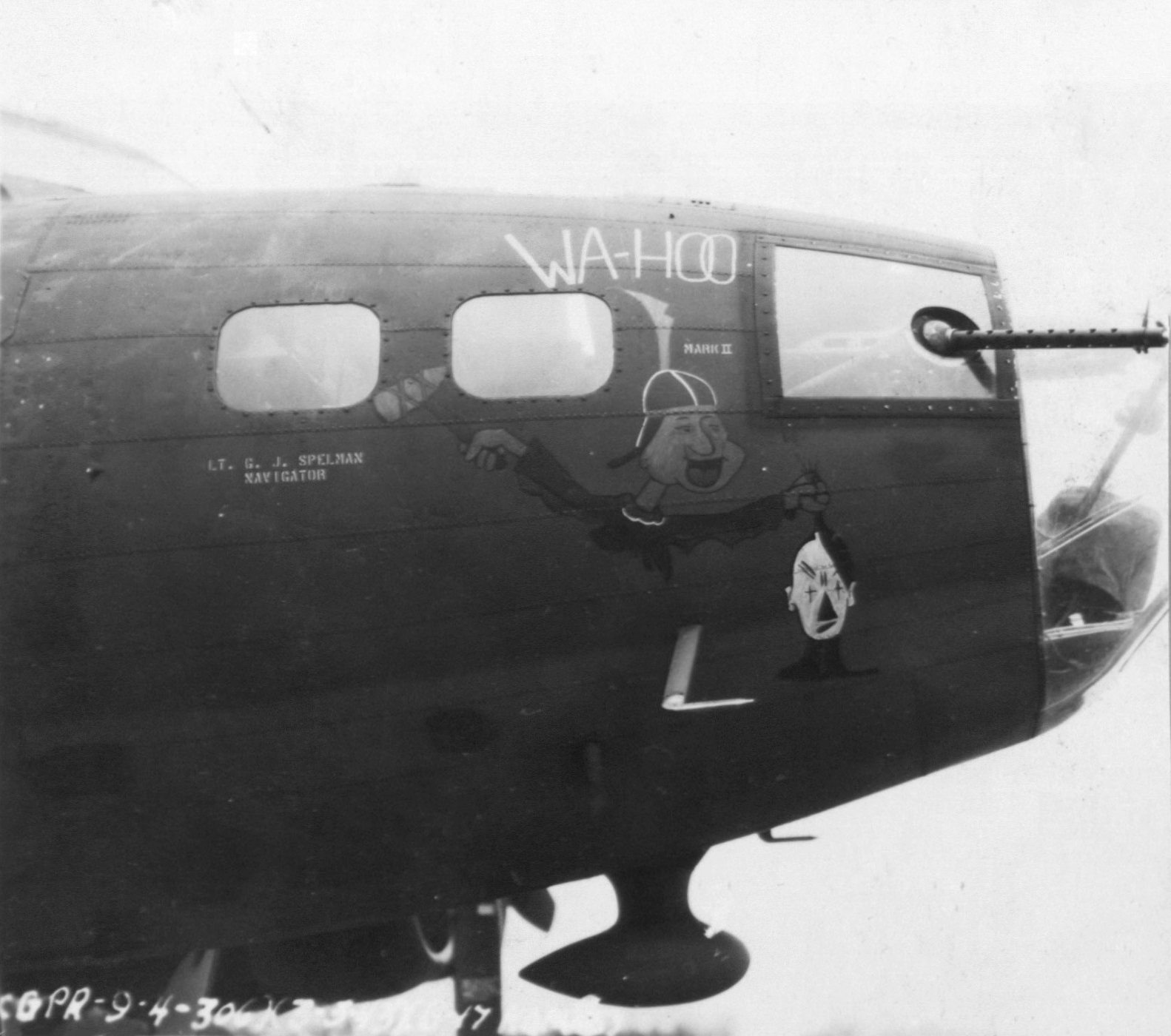 42-5086 B-17F Fortress 8AF 306BG369BS WWJ Wa Hoo II at Thurleigh 1942 NA653b