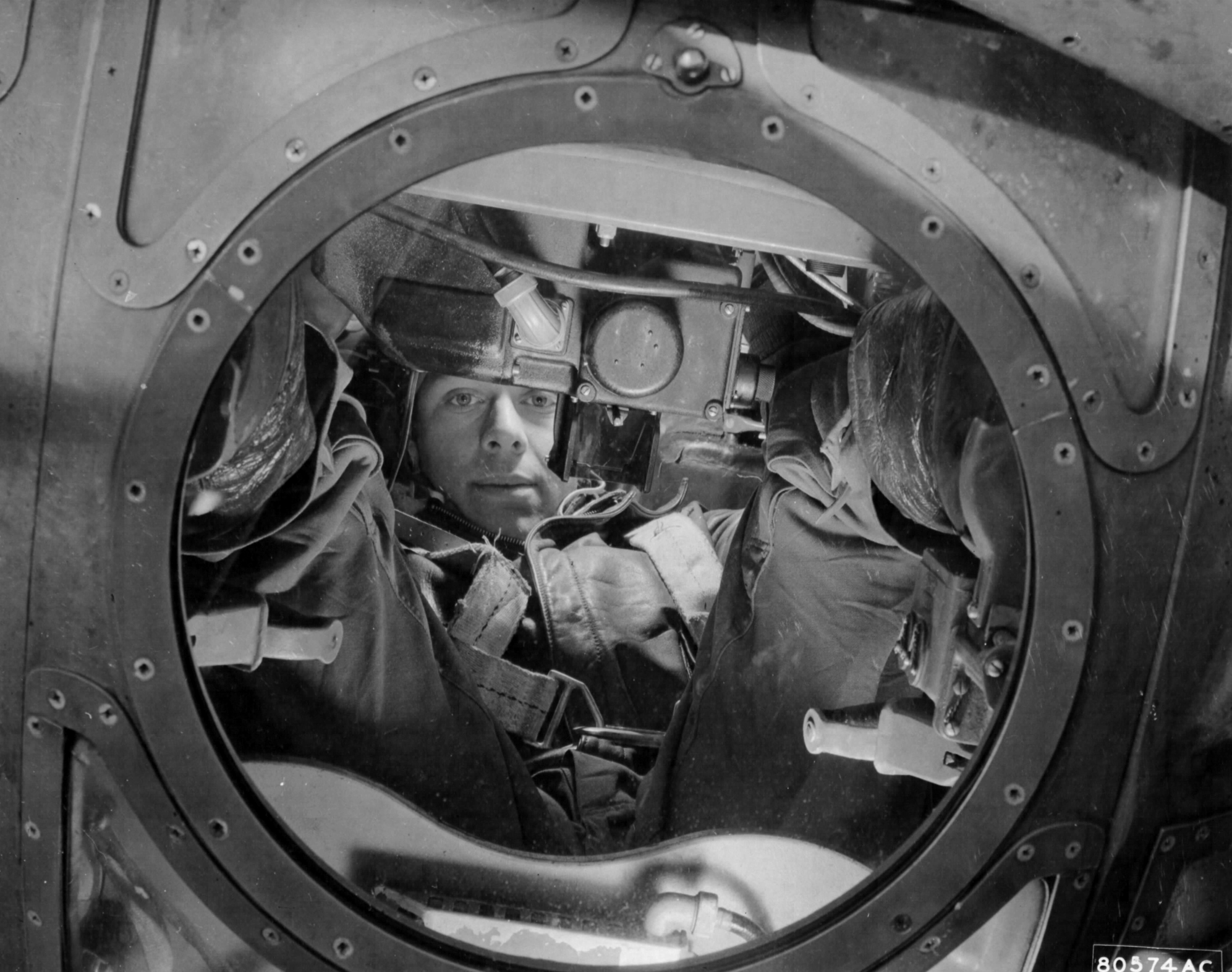Aircrew USAAF 8AF 306BG423BS Ball Turret Gunner S.Sgt Norman A Sampson 18th Apr 1944 01