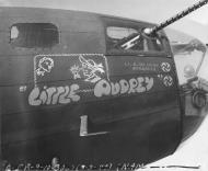 Asisbiz 41 24560 B-17F Fortress 8AF 306BG352BS BOD Little Audrey nose art England 1942 3rd Mar 1943 NA620