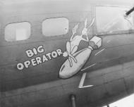 Asisbiz 42 3406 B-17F Fortress 8AF 306BG367BS GYV Big Operator nose art right side Thurleigh Aug 1943 NA649