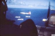 Asisbiz Boeing B 17G Fortress 8AF 34BG fly in formation over the channel FRE5461