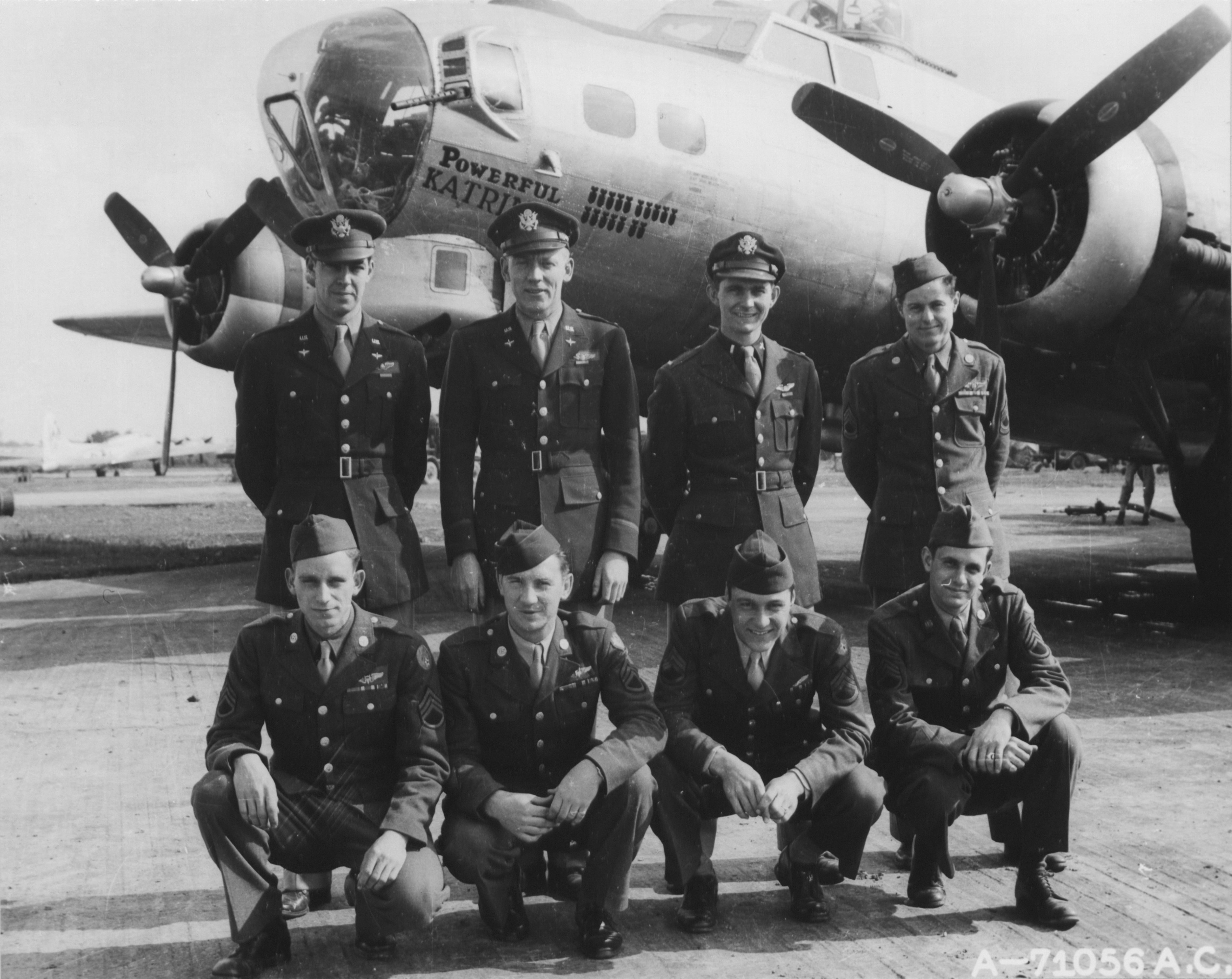 42-107068 B-17G Fortress 8AF 379BG525BS WAO Powerful Katrinka England 20th May 1944 NA118