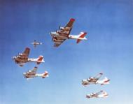 Asisbiz 42 97059 B 17G Fortresses 8AF 381BG533BS VPS Marsha Sue in formation with VPV and VPP NA550