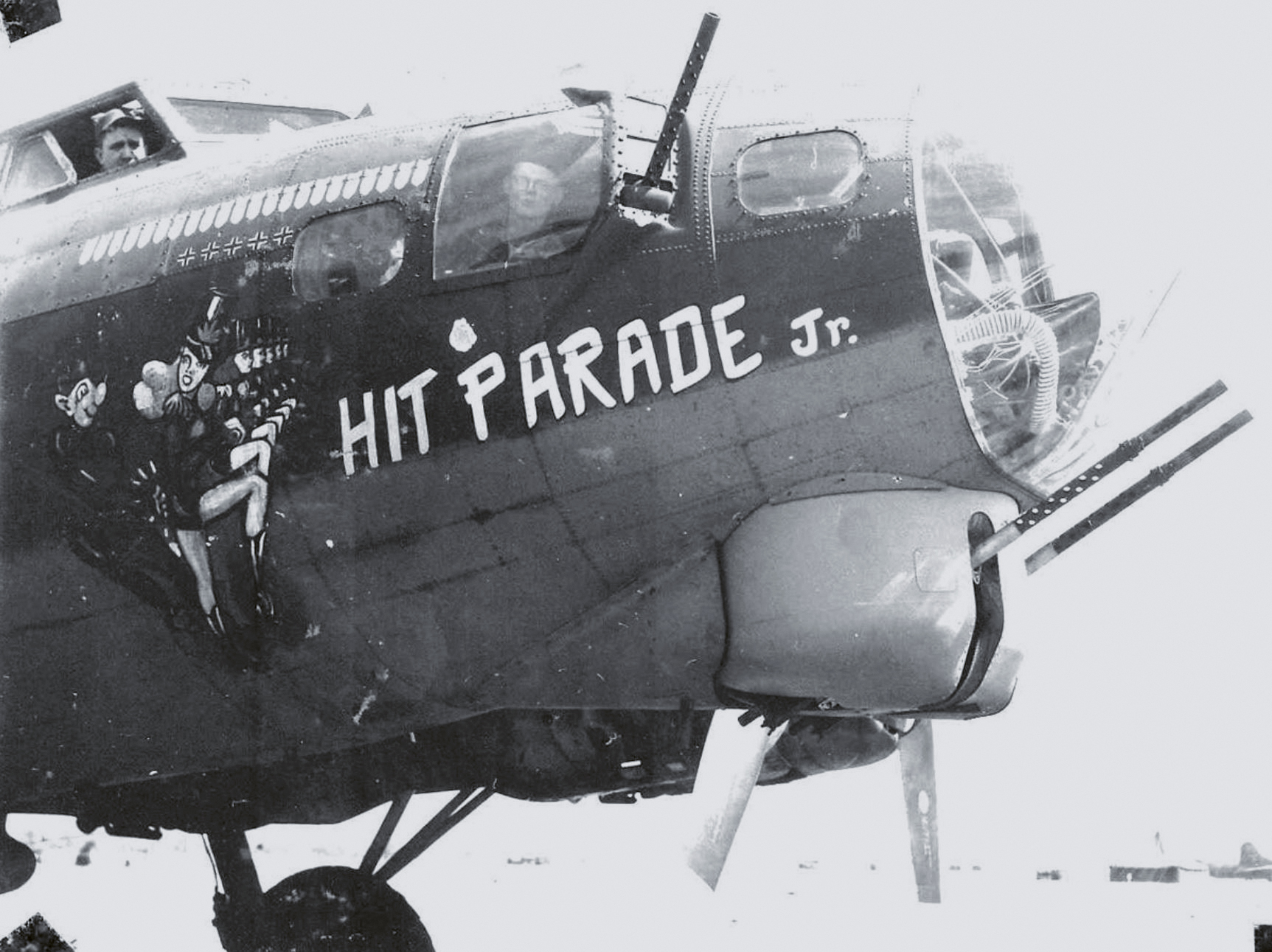 42-38031 B-17G Fortress 8AF 385BG548BS XAM Joker aka Hit Parade Jr at Gt Ashfield 1943 01