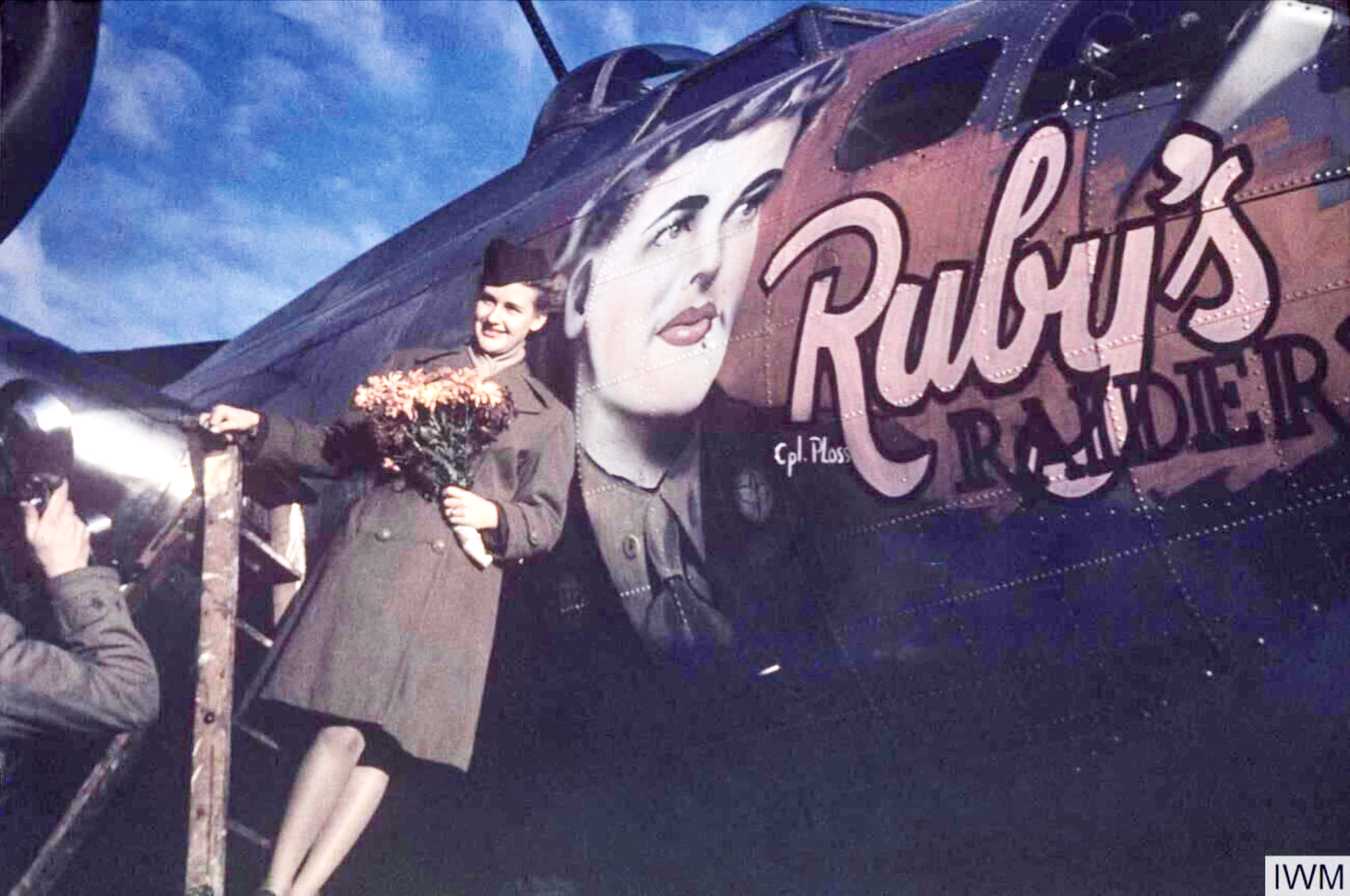 44-6483 B-17G Fortress 8AF 385BG549BS SGG Ruby's Raiders FRE6452