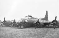 Asisbiz 42 37853 B 17G Fortress 8AF 388BG E Miss Fury belly landed England after Munster 4th Jan 1944 01