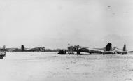 Asisbiz Boeing B 17G Fortress 8AF 398BG601BS 3O covered in snow at Nuthampstead FRE8062