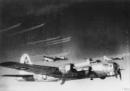 Asisbiz Boeing B 17G Fortresses 8AF 398BG602BS K8 in formation heading for their assigned target FRE1703