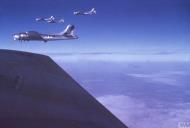 Asisbiz 43 38301 B 17G Fortress 8AF 457BG751BS MJA 301 N Liberty Belle in formation FRE6678