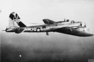 Asisbiz 44 8791 B 17G Fortress 8AF 457BG751BS MJA 791 T a Mickey Ship in flight FRE1889