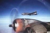 Asisbiz Boeing B 17 Fortress USA training aircraft 457BG code 549 over Iowa 1944 FRE7609