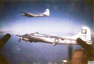 Asisbiz 43 37908 B 17G Fortress 8AF 486BG835BS H8H Woeful Bear in formation with 2SF FRE13227