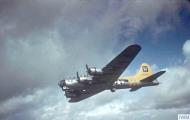 Asisbiz 44 6616 B 17G Fortress 8AF 486BG835BS H8A Short Arm returning to its base at Lavenham FRE6759