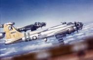 Asisbiz 44 8333 B-17G Fortress 8AF 487BG837BS 4FY Mickey Ship on the bomb run Plauen 8th Apr 1945 FRE1776