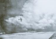 Asisbiz Boeing B-17 Fortress 8AF 487BG spins out of control after a flak hit 2nd Nov 1944 FRE8550