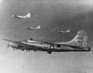 Asisbiz 43 38728 B-17G Fortress 8AF 490BG851BS S3U named 5 with Breakfast in formation FRE2098