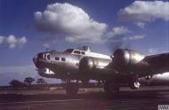 Asisbiz Boeing B-17G Fortress 8AF 490BG preparing to take off with the ball turret extended at Eye FRE6812