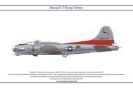 Asisbiz 43 38170 B 17G Fortress 8AF 493BG860BS at Debach 1945 profile by Clavework 0A